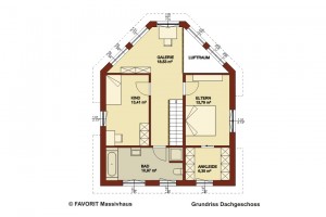 Creativ Sun 134 Dachgeschoss Grundriss 1020x680pxl