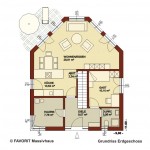 Creativ Sun 134 Erdgeschoss Grundriss 1020x680pxl